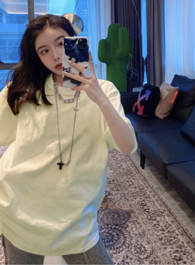 FEAR OF GOD主线T恤FOG纯色反穿宽松潮流圆领短袖男女高街潮牌