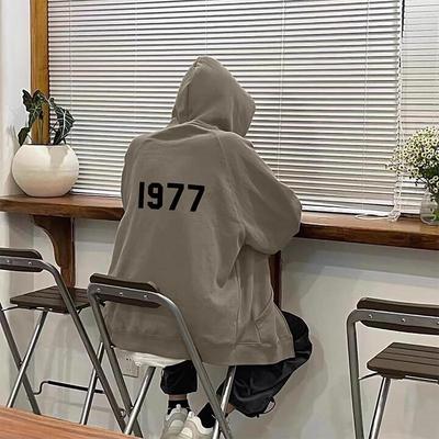 秋冬开衫加绒复线卫衣FEAROFGOD