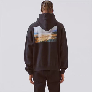 男女INS潮牌 god复线ESSENTIALS卫衣FOG加州加绒比伯同款 fear