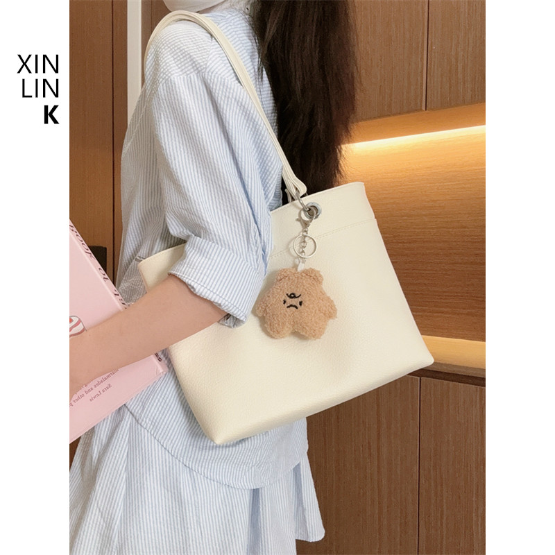 xinlink小众极简高级感托特包单肩包女2025新款百搭大容量手提包