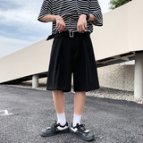 B339DK18夏季宽松五分裤高质量休闲西裤短裤百搭中裤P35控58，男装牛仔裤，电商A417A