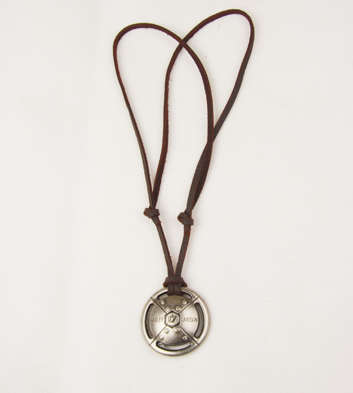 海军风时尚复古 韩版非主流个性头像 男女款皮绳项链毛衣链