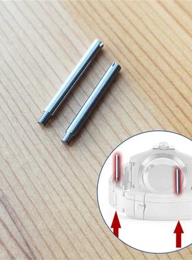 精钢表带螺丝杆表扣生耳杆适配劳力士潜航者日历型41mm手表126610