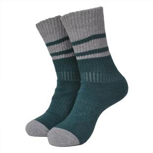 OUT-228冬季腈纶棉双层全毛圈加厚保暖袜中统女袜重型运动袜