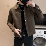 312A-9908-P120控165秋季新款社会小伙夹克外套男潮流韩版上衣B，男装夹克，星座312A