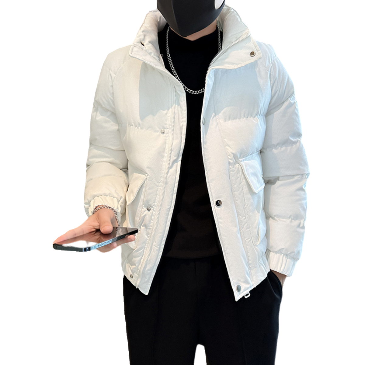312A-8836-P138控178冬季男士潮牌棉衣外套韩版潮流夹克棉袄A,男装夹克,星座312A