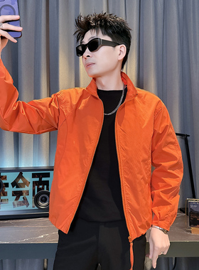 312A-J607-P98 控145 春季新款社会小伙夹克外套男潮流韩版上衣B
