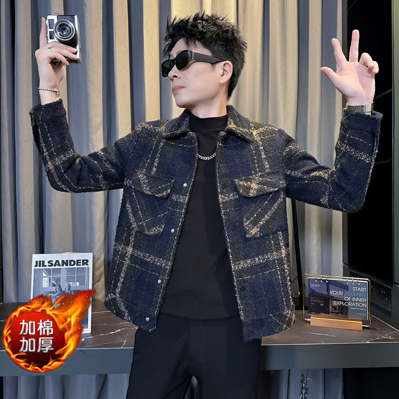 312A-S53-8P140控180秋冬季新款社会小伙夹克外套男潮流上衣A,男装夹克,星座312A