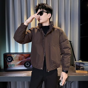 312A-M09-P138控178 冬季男士潮牌棉衣外套韩版潮流夹克棉袄W，男装夹克，星座312A