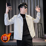 312A-J533-8P130控175秋季新款社会小伙夹克外套男潮流上衣A，男装夹克，星座312A