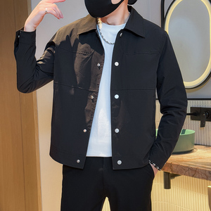 312A-J508-P98 控138 新款社会小伙夹克外套男潮流韩版上衣W图片