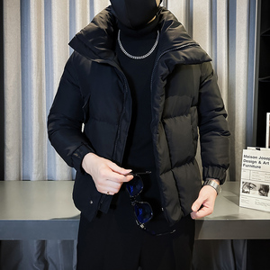 312A-8837-P130控170  冬季男士潮牌棉衣外套韩版潮流夹克棉袄A图片