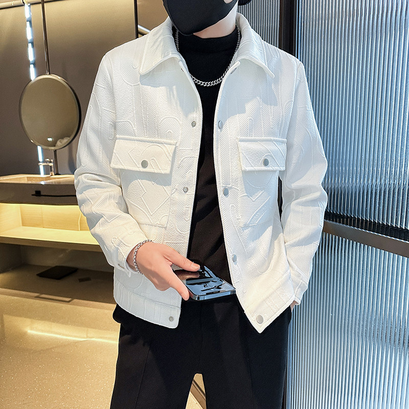 312A-9901-P120控165秋季新款社会小伙夹克外套男潮流韩版上衣C,男装夹克,星座312A