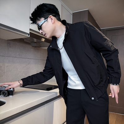 312A-J521-P98 控138 秋季新款社会小伙夹克外套男潮流韩版上衣Q