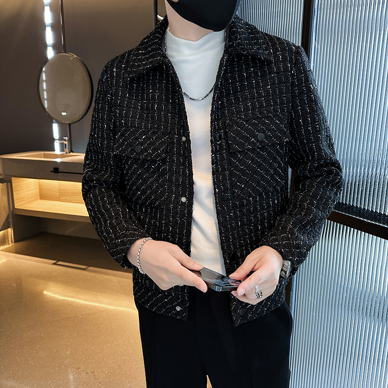 312A-2373-P130控168秋季新款社会小伙夹克外套男潮流韩版上衣D，男装夹克，星座312A