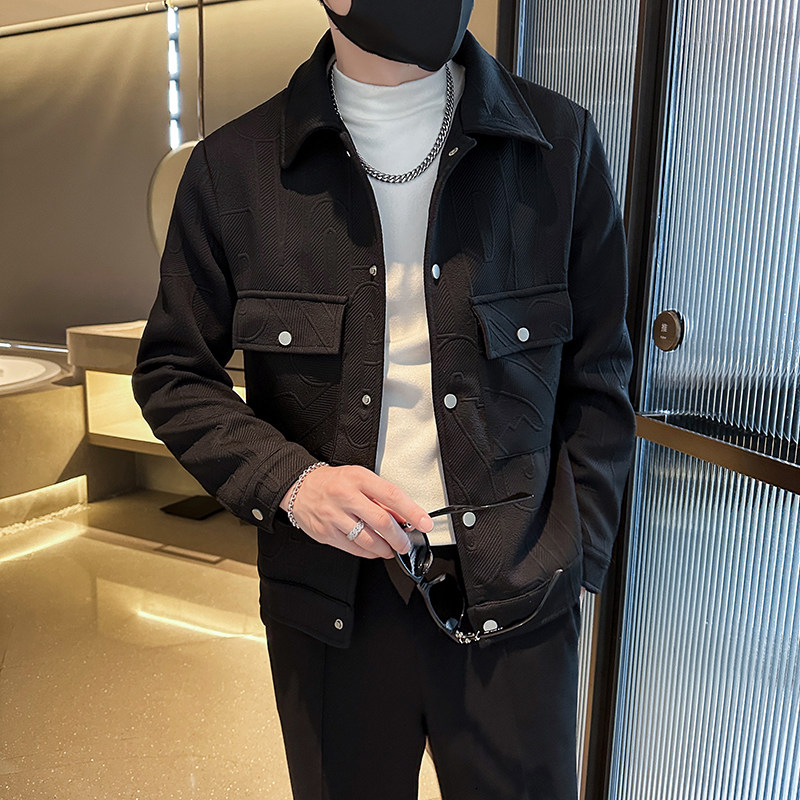 312A-9901-P120控165秋季新款社会小伙夹克外套男潮流韩版上衣A,男装夹克,星座312A