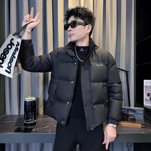 312A-M01-P138控178  冬季男士潮牌棉衣外套韩版潮流夹克棉袄A