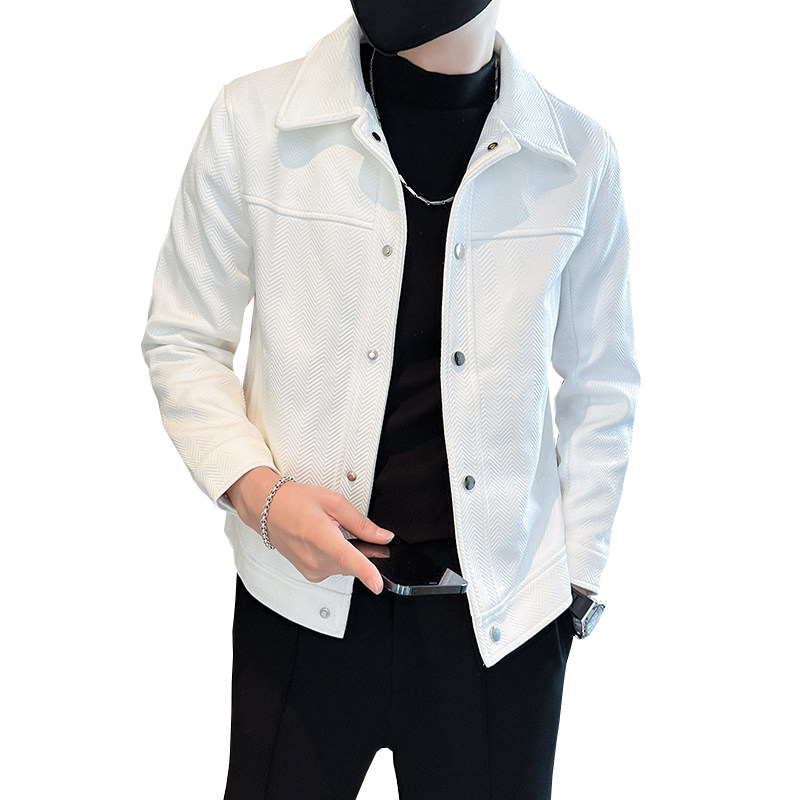 312A-2375-P120控165秋季新款社会小伙夹克外套男潮流韩版上衣A,男装夹克,星座312A