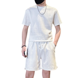 K61T61-P90控136夏季社会小伙工装套装夏装韩版运动服B，男装休闲套装，星座312A