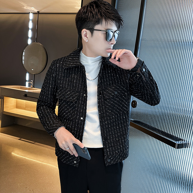 312A-2373-P130控168秋季新款社会小伙夹克外套男潮流韩版上衣D,男装夹克,星座312A