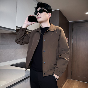 312A-J519-P98 控138 秋季新款社会小伙夹克外套男潮流韩版上衣B图片