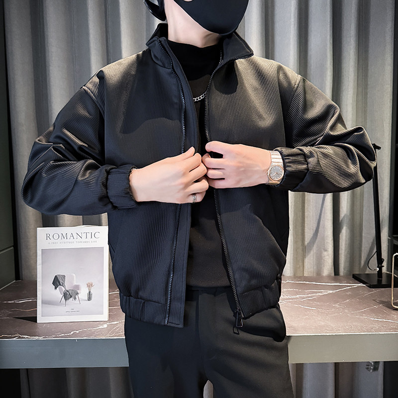 312A-J527-P120控165秋季新款社会小伙夹克外套男潮流韩版上衣A,男装夹克,星座312A