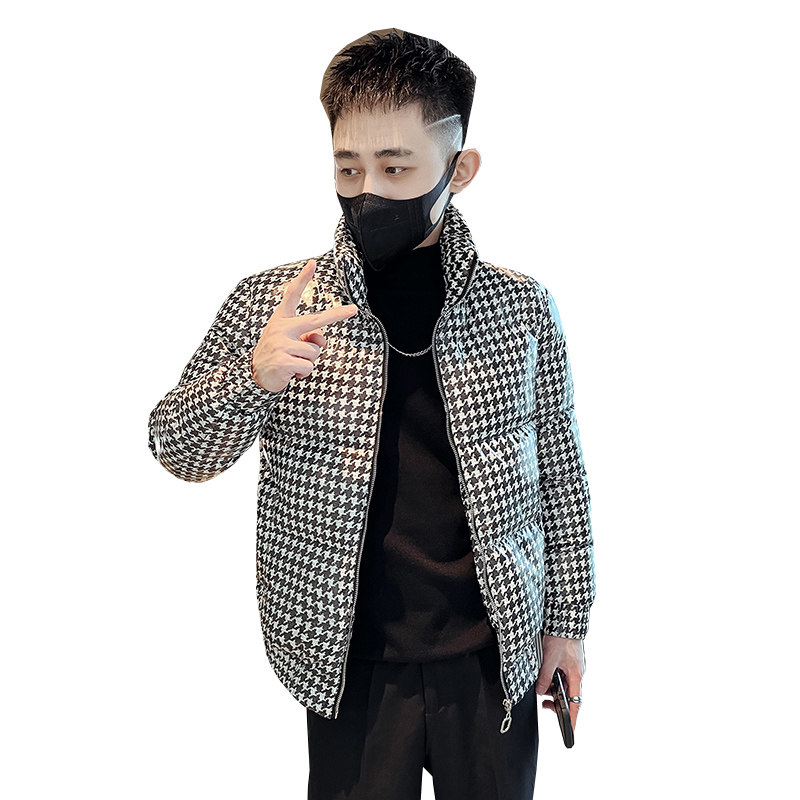 312A-8812-P130控168冬季男士潮牌棉衣外套韩版潮流夹克棉袄A,男装夹克,星座312A
