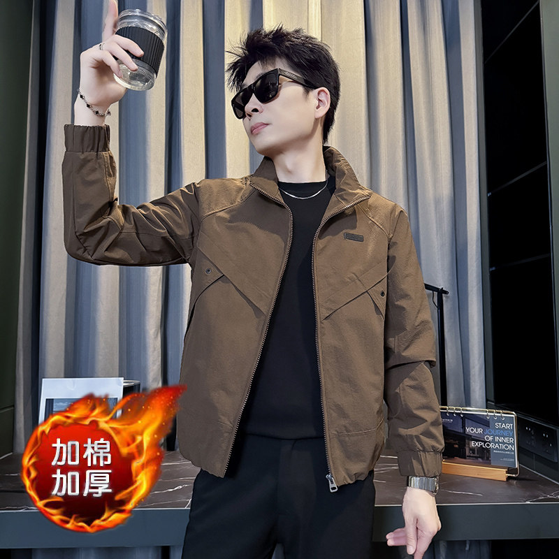 312A-J544-8P108控148秋季新款社会小伙夹克外套男潮流上衣C,男装夹克,星座312A