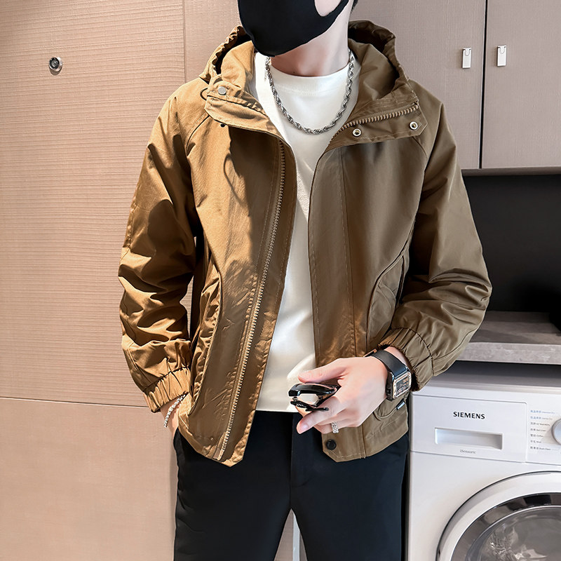 312A-2825-P115控158秋季新款社会小伙夹克外套男潮流韩版上衣B,男装夹克,星座312A