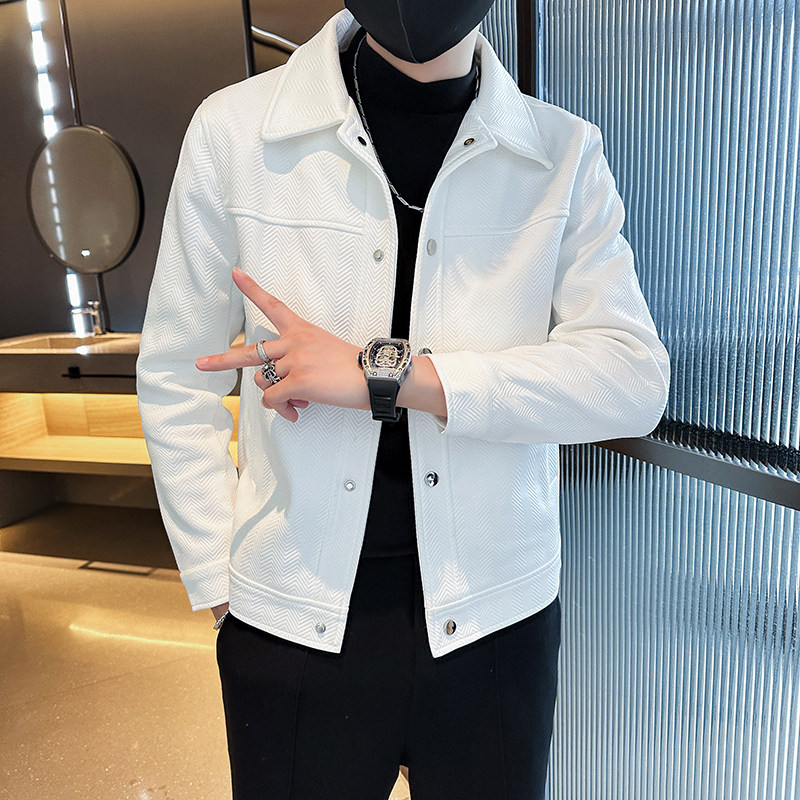 312A-2375-P120控165秋季新款社会小伙夹克外套男潮流韩版上衣A,男装夹克,星座312A