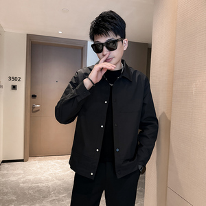 312A-2823-P100 控138 秋季新款社会小伙夹克外套男潮流韩版上衣A图片