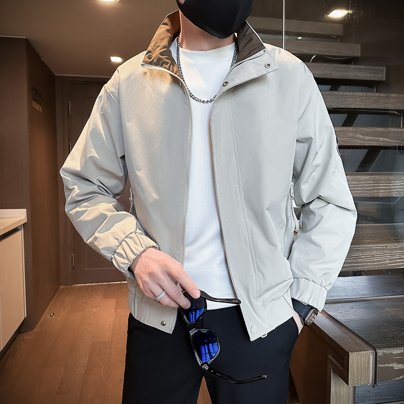 312A-2811-P98控138春季新款社会小伙夹克外套男潮流韩版上衣B,男装夹克,星座312A
