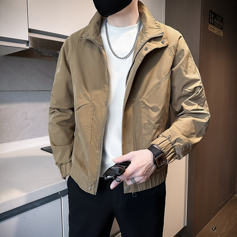 312A-2813-P98控138春季新款社会小伙夹克外套男潮流韩版上衣D,男装夹克,星座312A