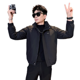 312A-M11-P138控178冬季男士潮牌棉衣外套韩版潮流夹克棉袄B，男装夹克，星座312A