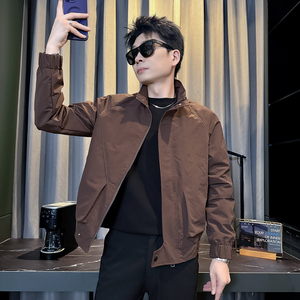 312A-J545-P98 控138 秋季新款社会小伙夹克外套男潮流韩版上衣B图片
