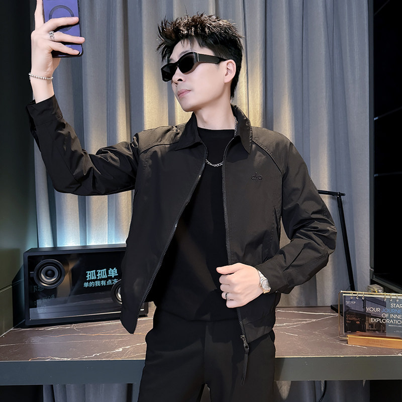 312A-J606-P98控145春季新款社会小伙夹克外套男潮流韩版上衣C,男装夹克,星座312A