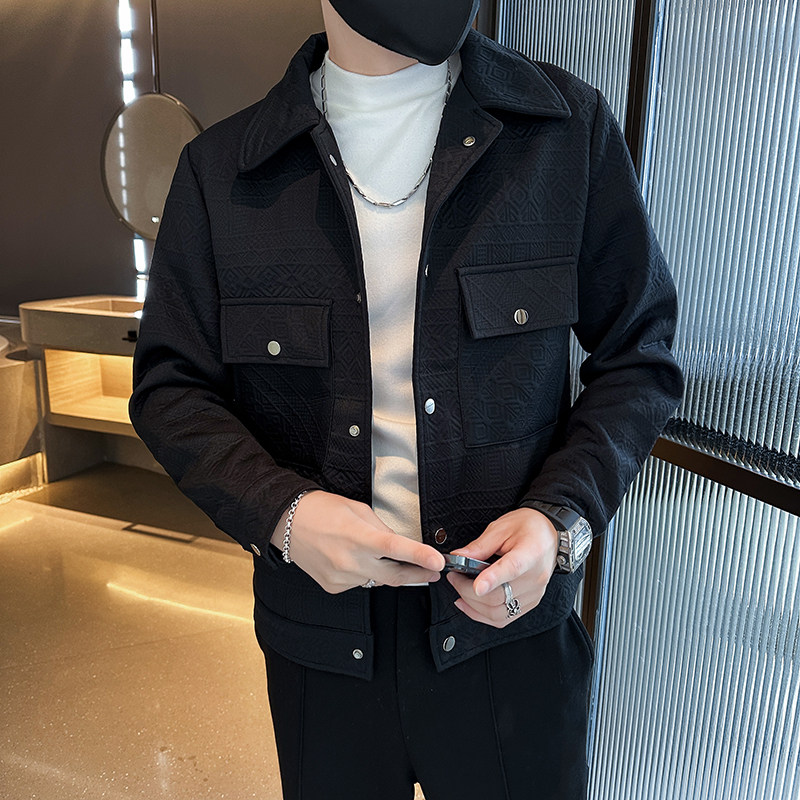 312A-2381-P120控165秋季新款社会小伙夹克外套男潮流韩版上衣C,男装夹克,星座312A