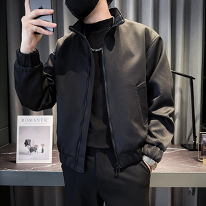312A-J527-P120 控165 秋季新款社会小伙夹克外套男潮流韩版上衣A图片
