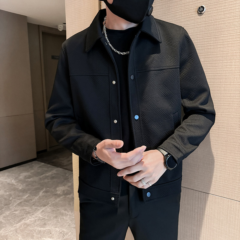 312A-2822-P120控165秋季新款社会小伙夹克外套男潮流韩版上衣A,男装夹克,星座312A