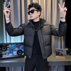 312A-M06-P138控178  冬季男士潮牌棉衣外套韩版潮流夹克棉袄B图片