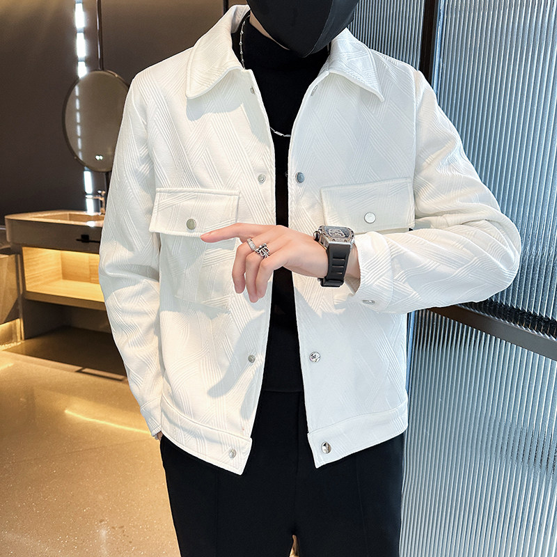 312A-2378-P120控165秋季新款社会小伙夹克外套男潮流韩版上衣B,男装夹克,星座312A