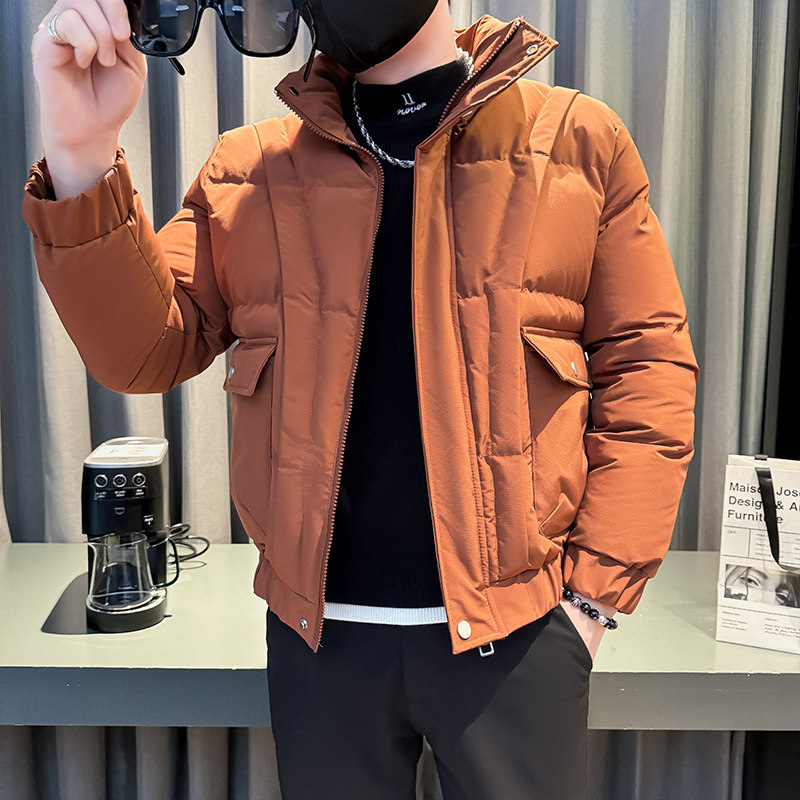 312A-6620-P138控178  冬季男士潮牌棉衣外套韩版潮流夹克棉袄C图片
