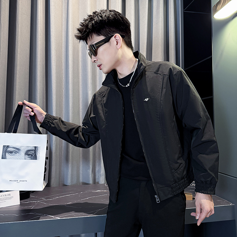 312A-J536-P98 控138 秋季新款社会小伙夹克外套男潮流韩版上衣Q，男装夹克，星座312A