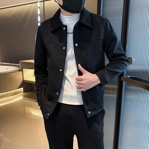 312A-9902-P120控165秋季新款社会小伙夹克外套男潮流韩版上衣C
