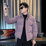 312A-M07-P138控178冬季男士潮牌棉衣外套韩版潮流夹克棉袄D，男装夹克，星座312A