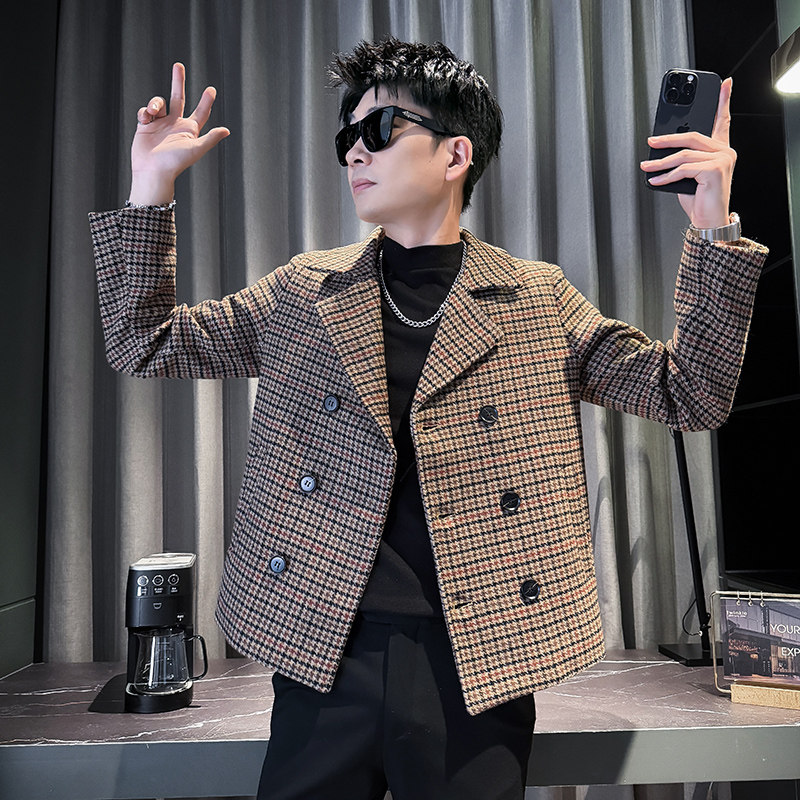 312A-J530-P130控170秋季新款社会小伙夹克外套男潮流韩版上衣D,男装夹克,星座312A