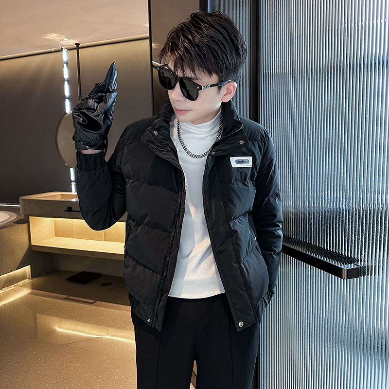 312A-8831-P138控178  冬季男士潮牌棉衣外套韩版潮流夹克棉袄D