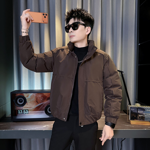 312A-M09-P138控178  冬季男士潮牌棉衣外套韩版潮流夹克棉袄Q图片