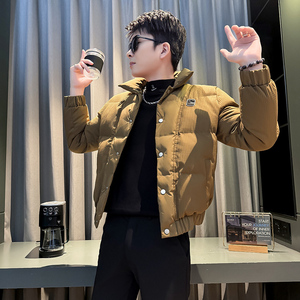 312A-6622-P138控178  冬季男士潮牌棉衣外套韩版潮流夹克棉袄D图片