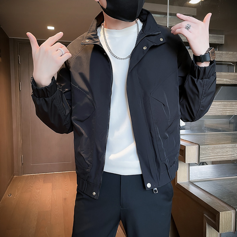 312A-2813-P98控138春季新款社会小伙夹克外套男潮流韩版上衣B,男装夹克,星座312A